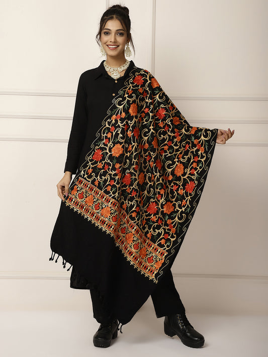 Orange and Green stole