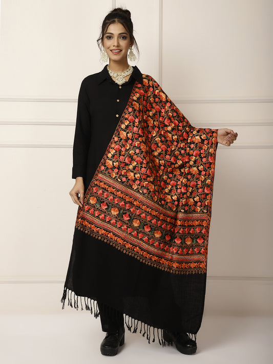 Maroon, red and Pink bagaan stole