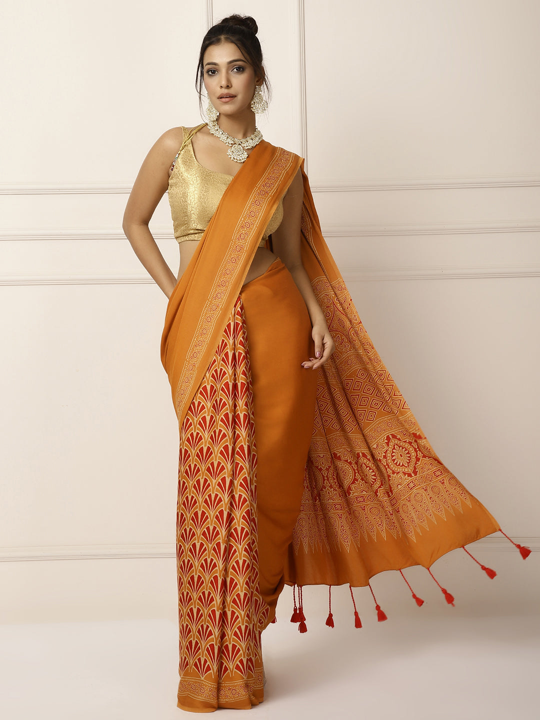 Modal Silk Saree
