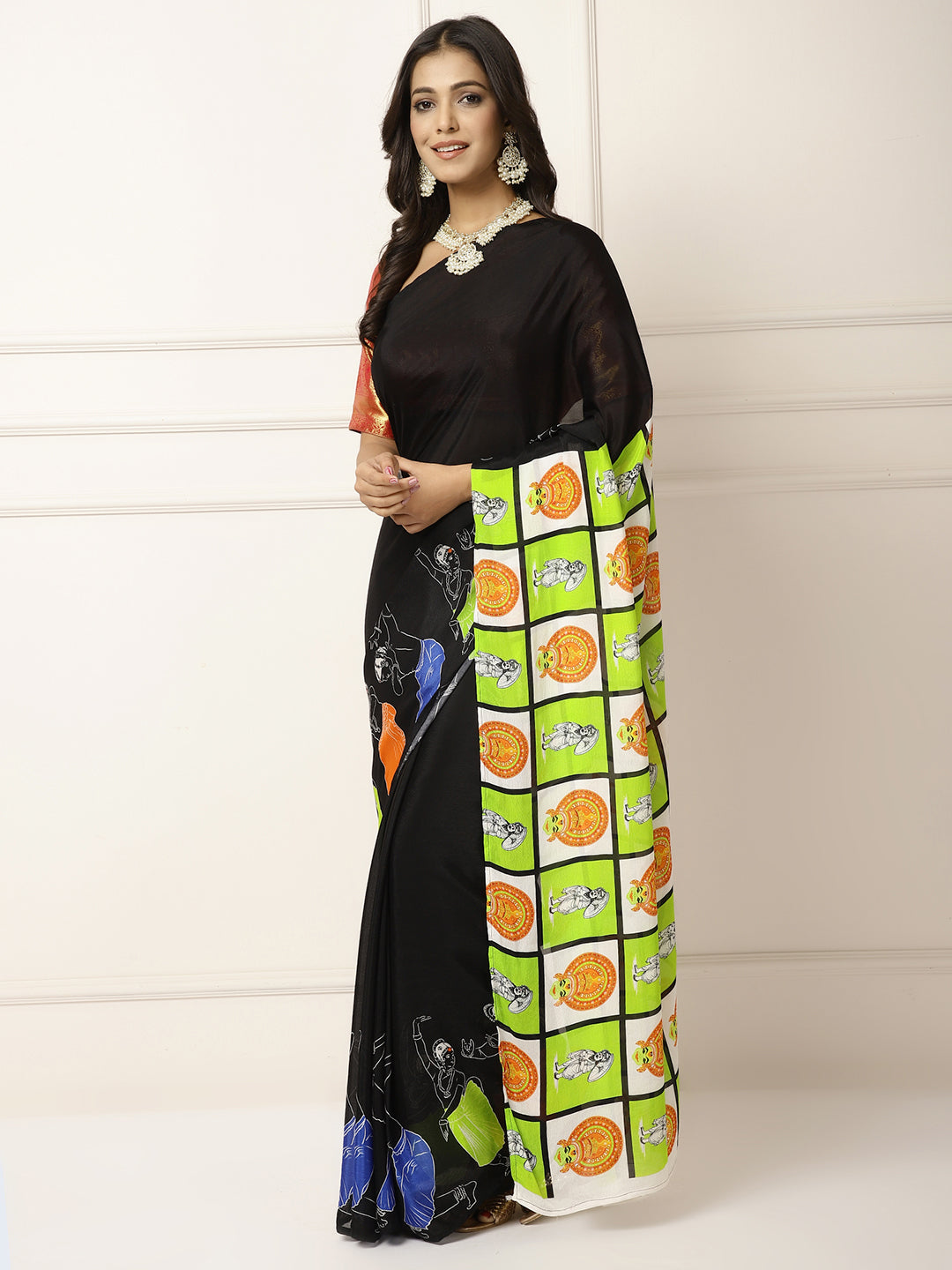 Dances of India Saree