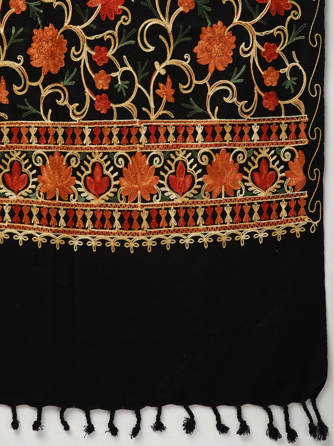 Orange and Green stole