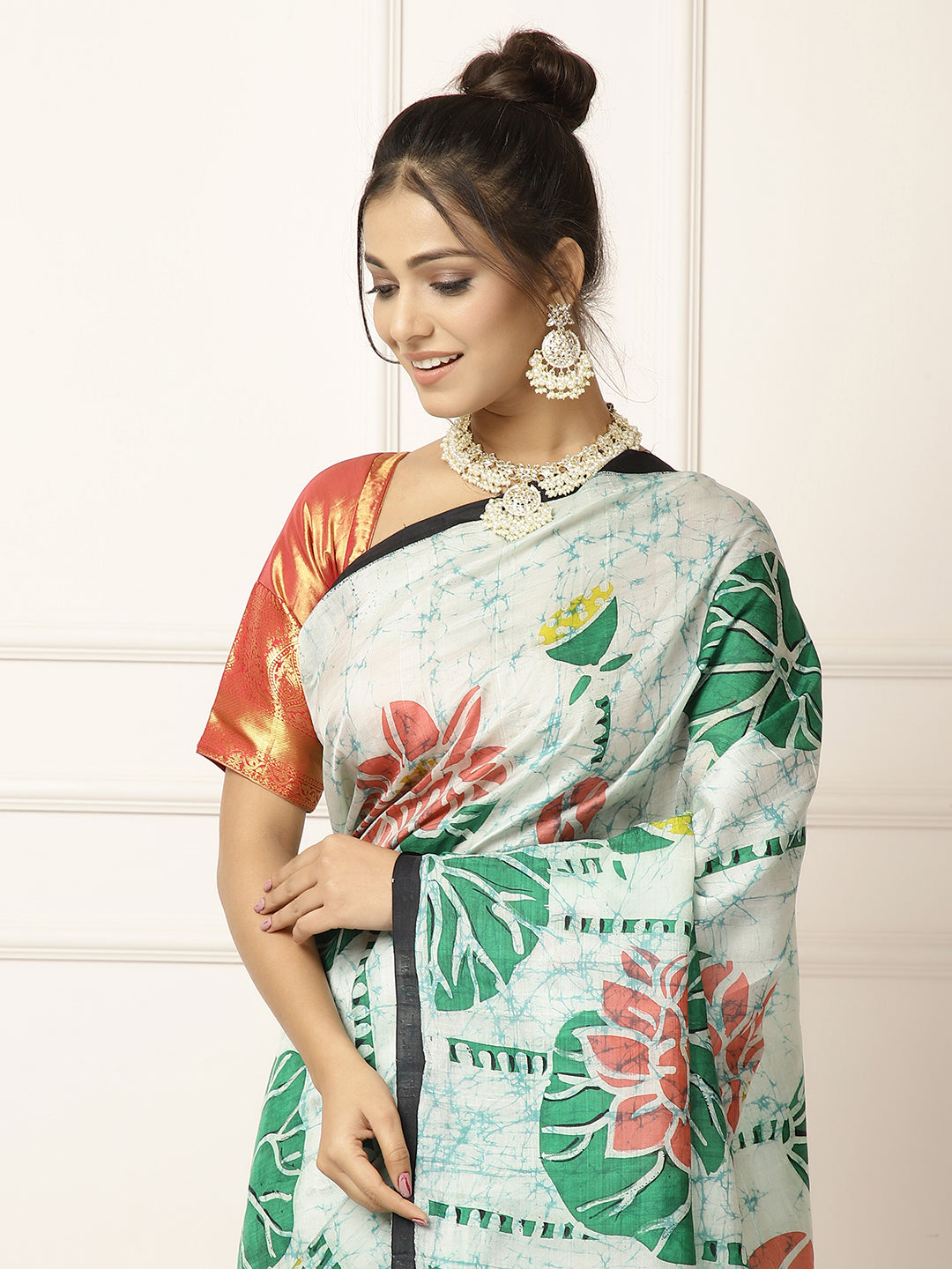 Pure Silk Designer Batik