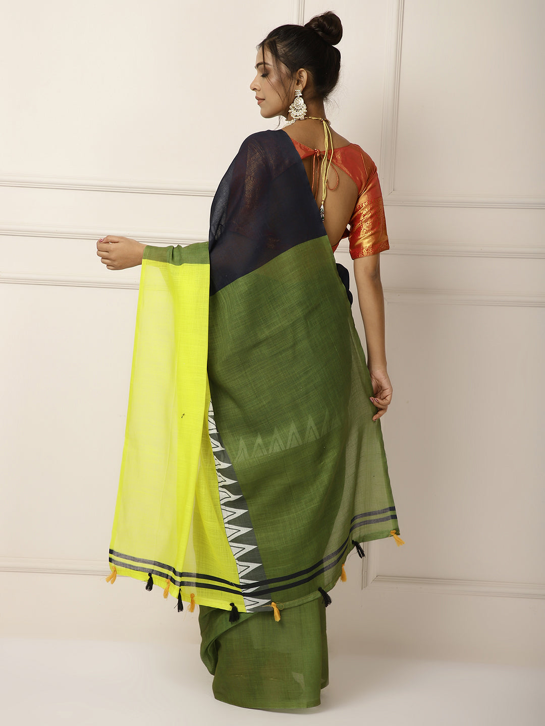 Linen Saree