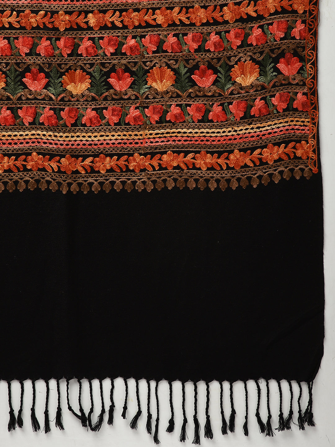 Maroon, red and Pink bagaan stole