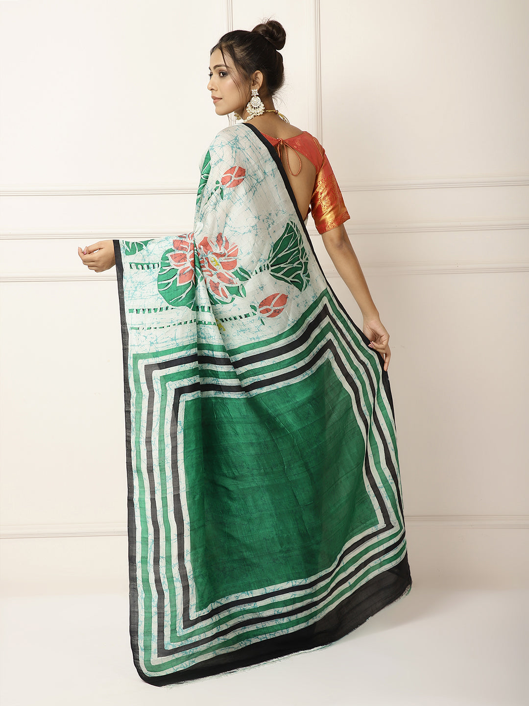 Pure Silk Designer Batik