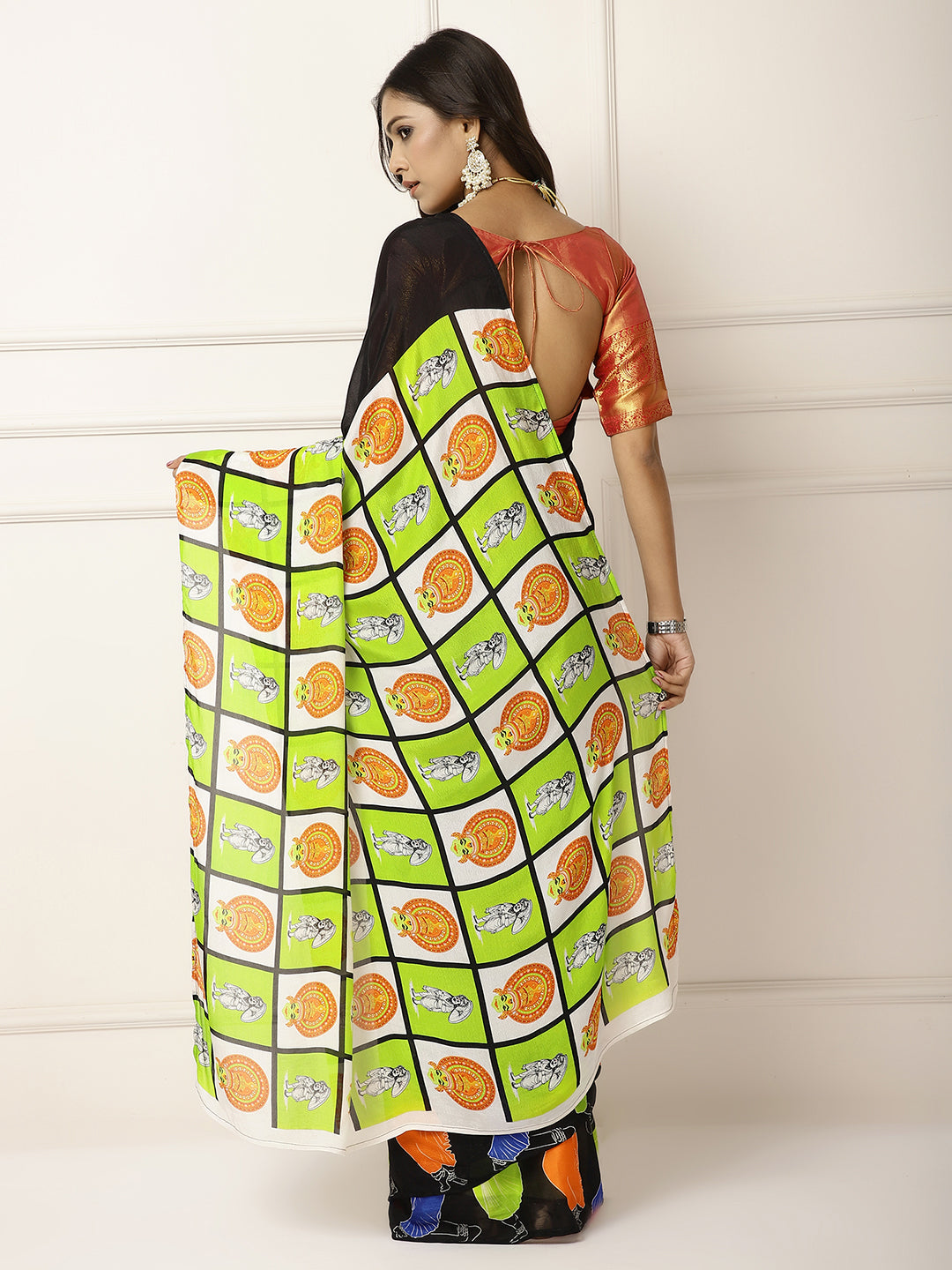 Dances of India Saree