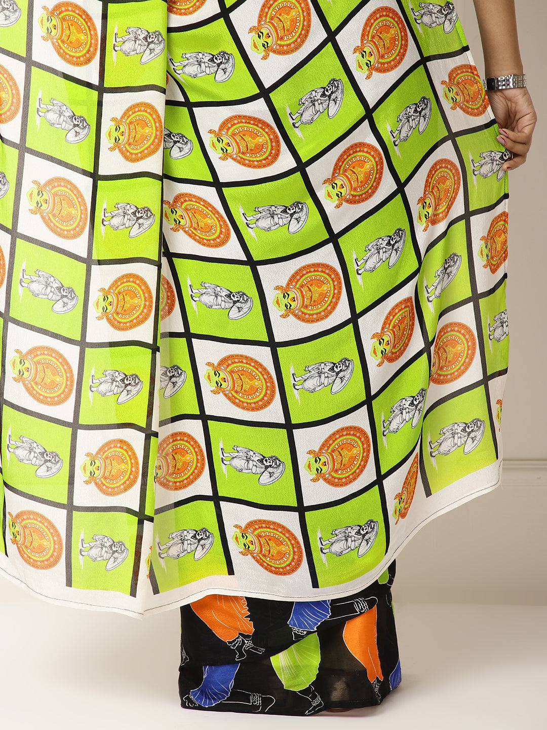 Dances of India Saree