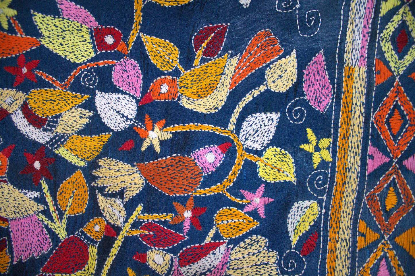 Hello Tweety Kantha Stitch