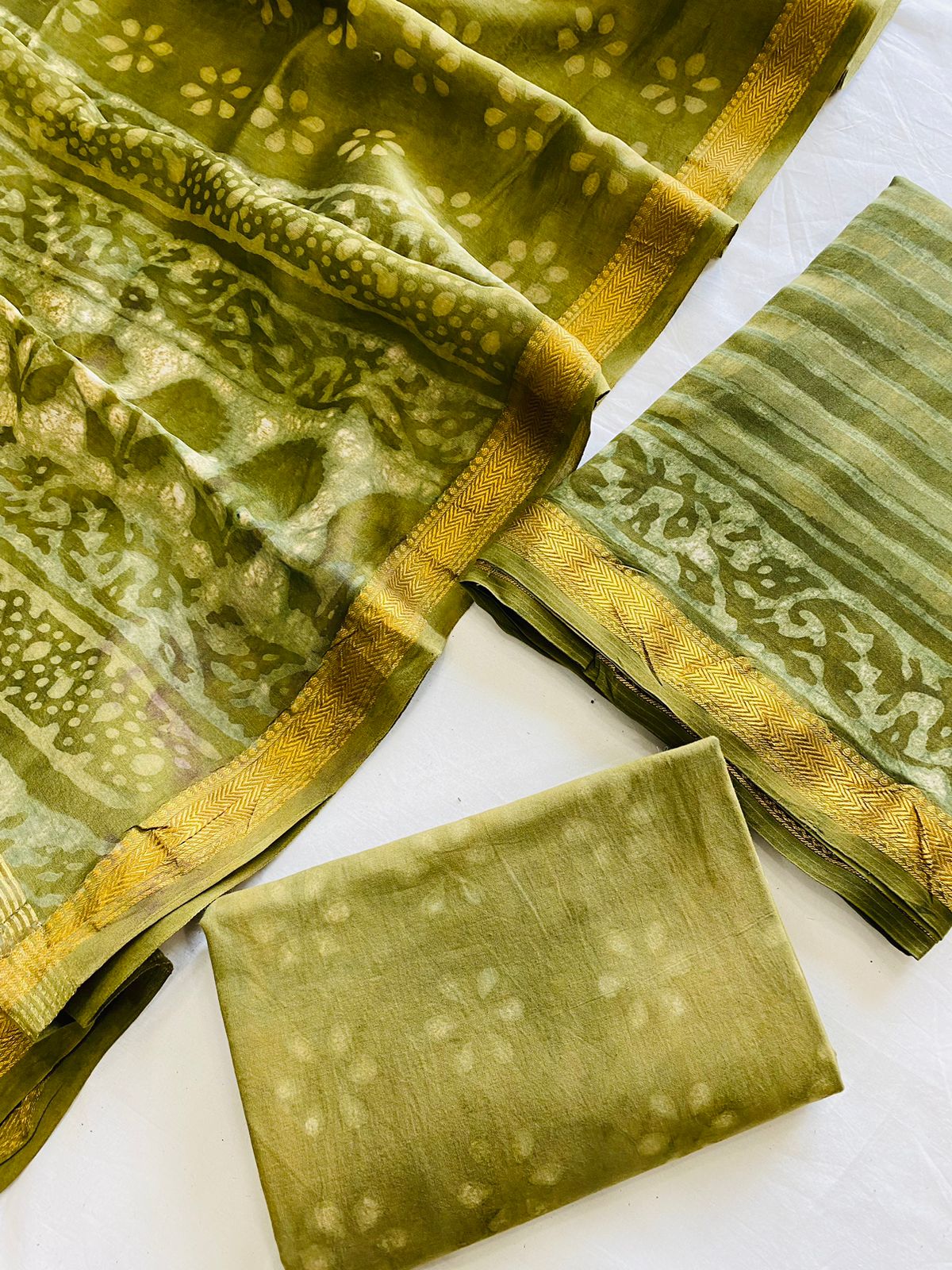 Maheshwari Suit Pieces