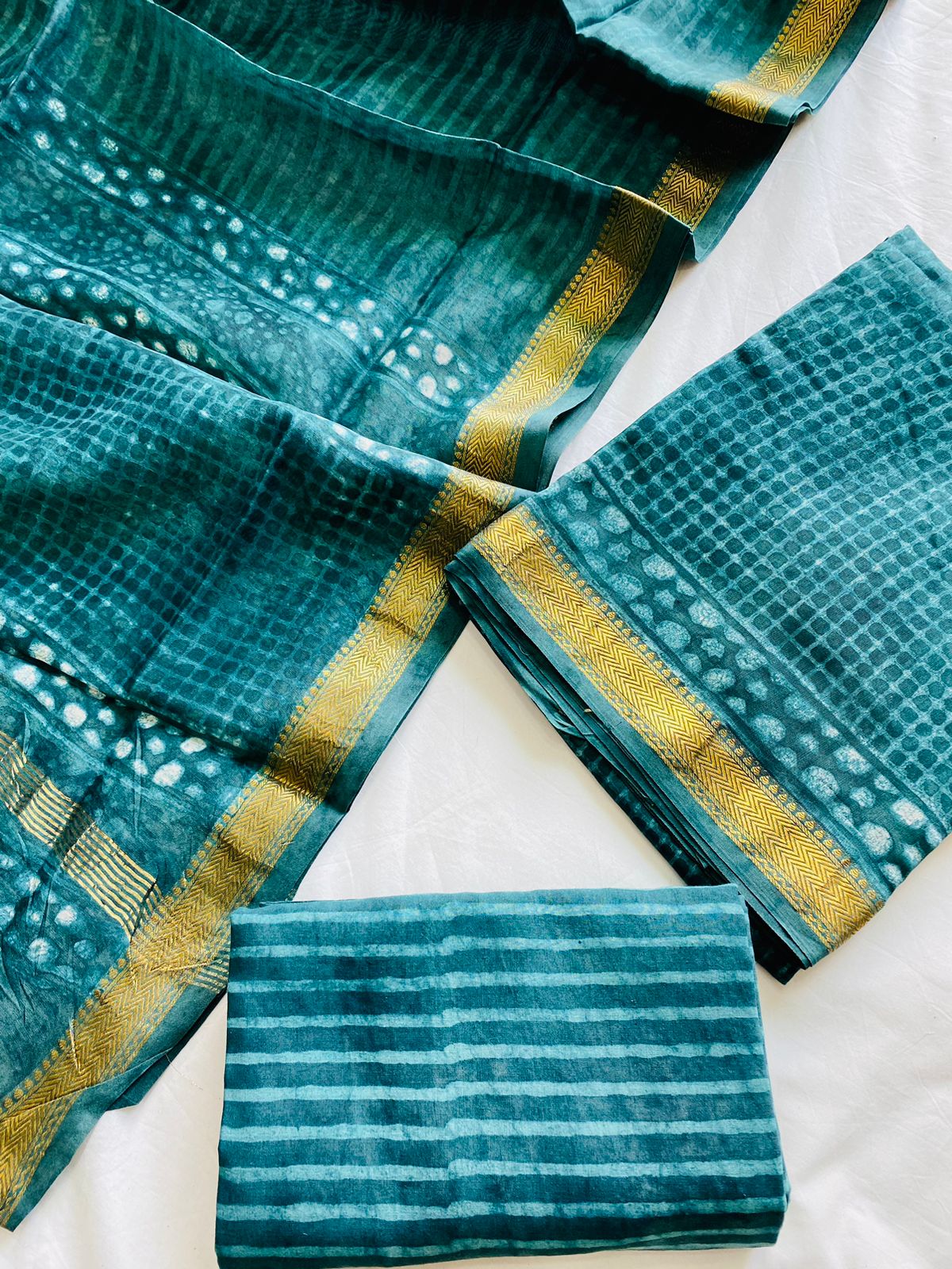 Maheshwari Suit Pieces