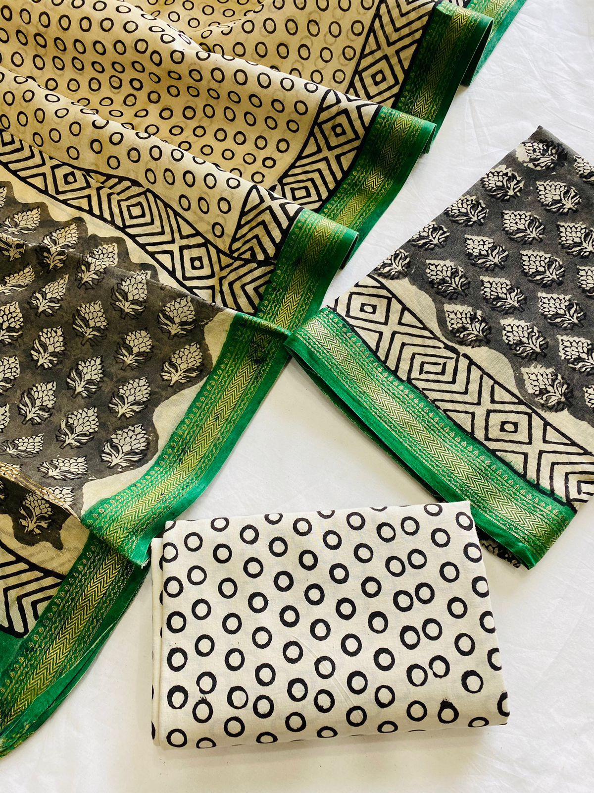 Maheshwari Suit Pieces