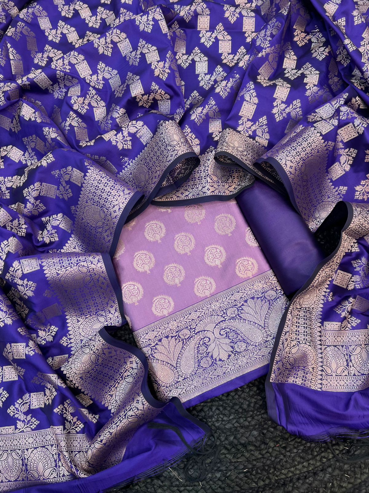 Benarasi Silk Suit Pieces