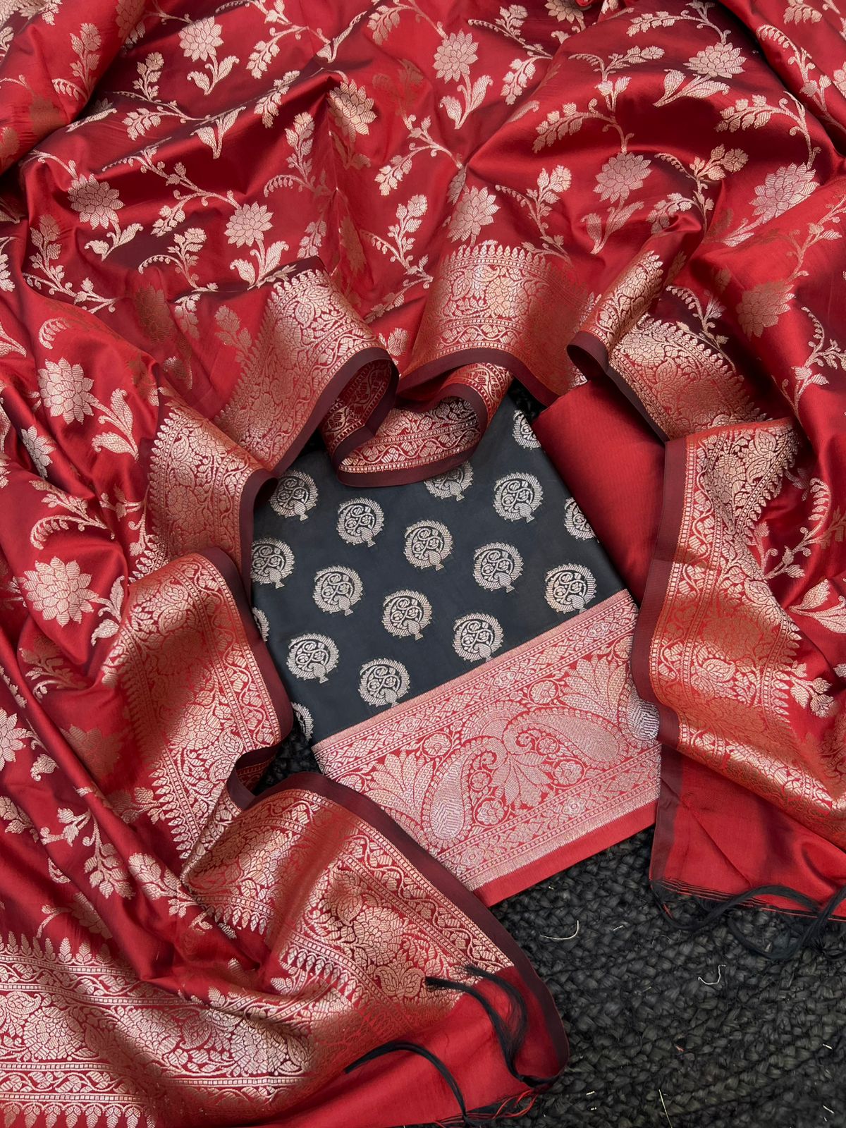 Benarasi Silk Suit Pieces