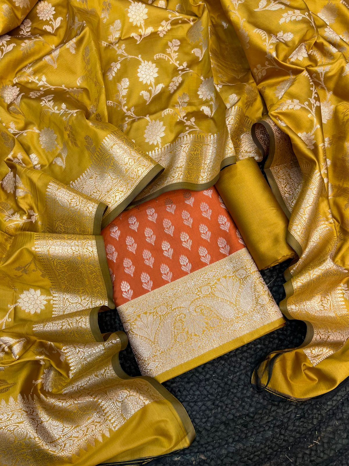 Benarasi Silk Suit Pieces