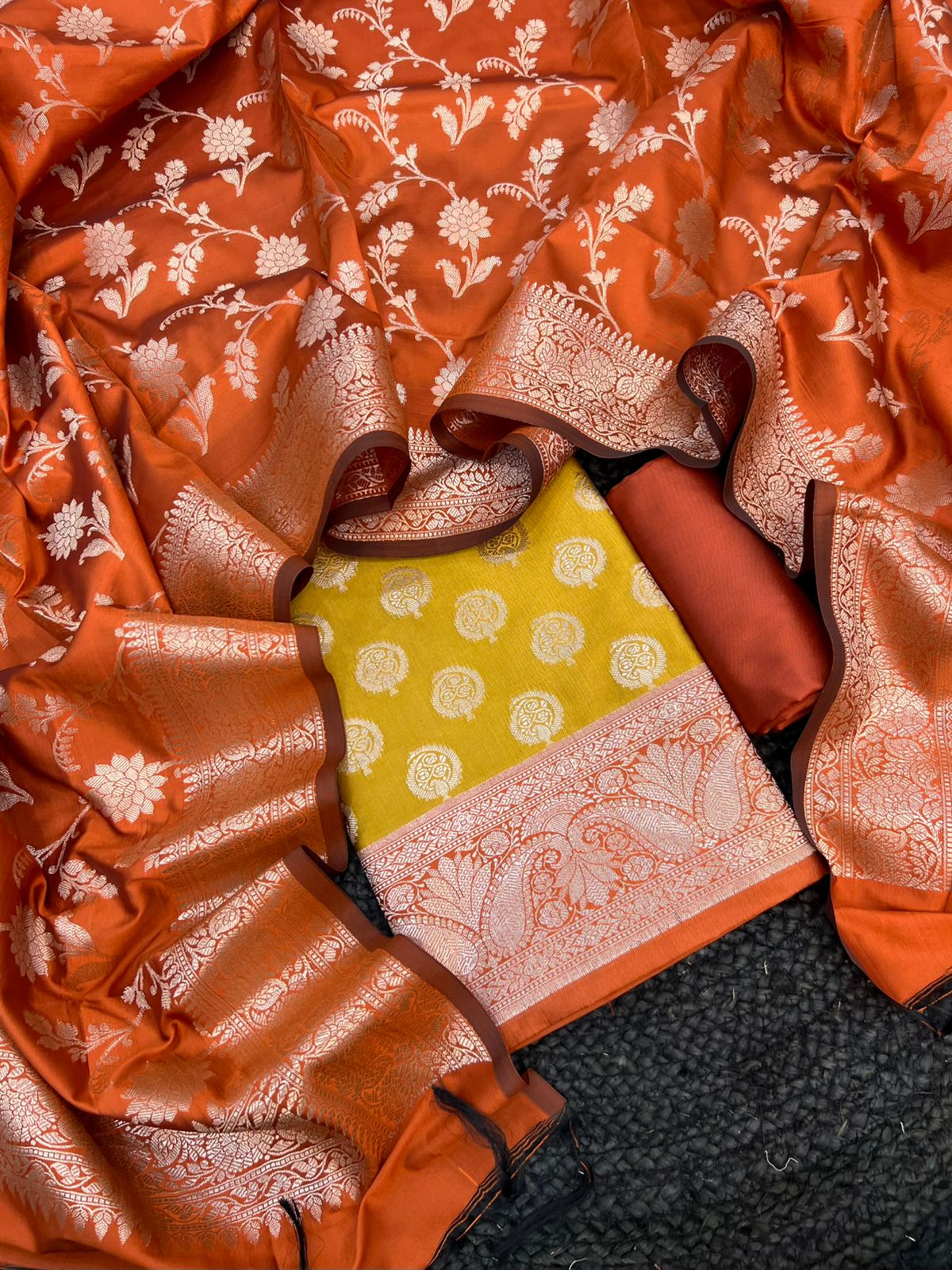 Benarasi Silk Suit Pieces