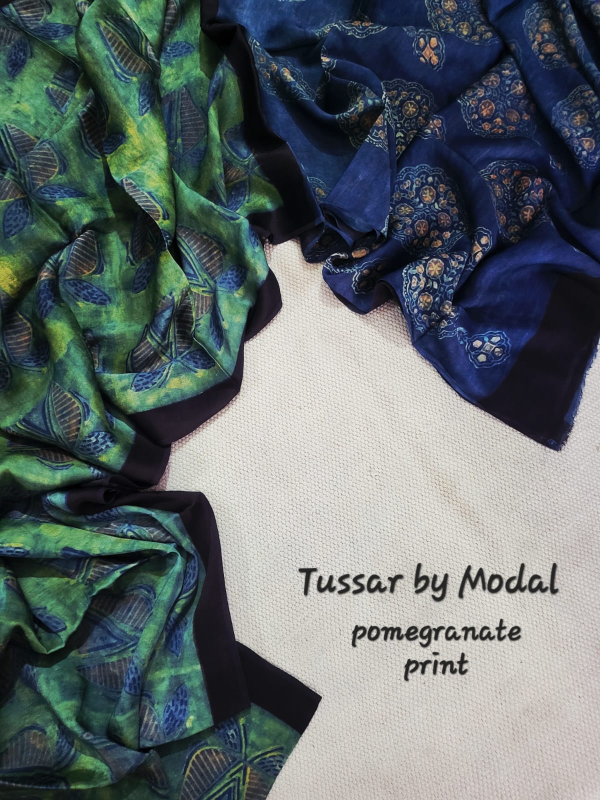 Tussar by modal Silk