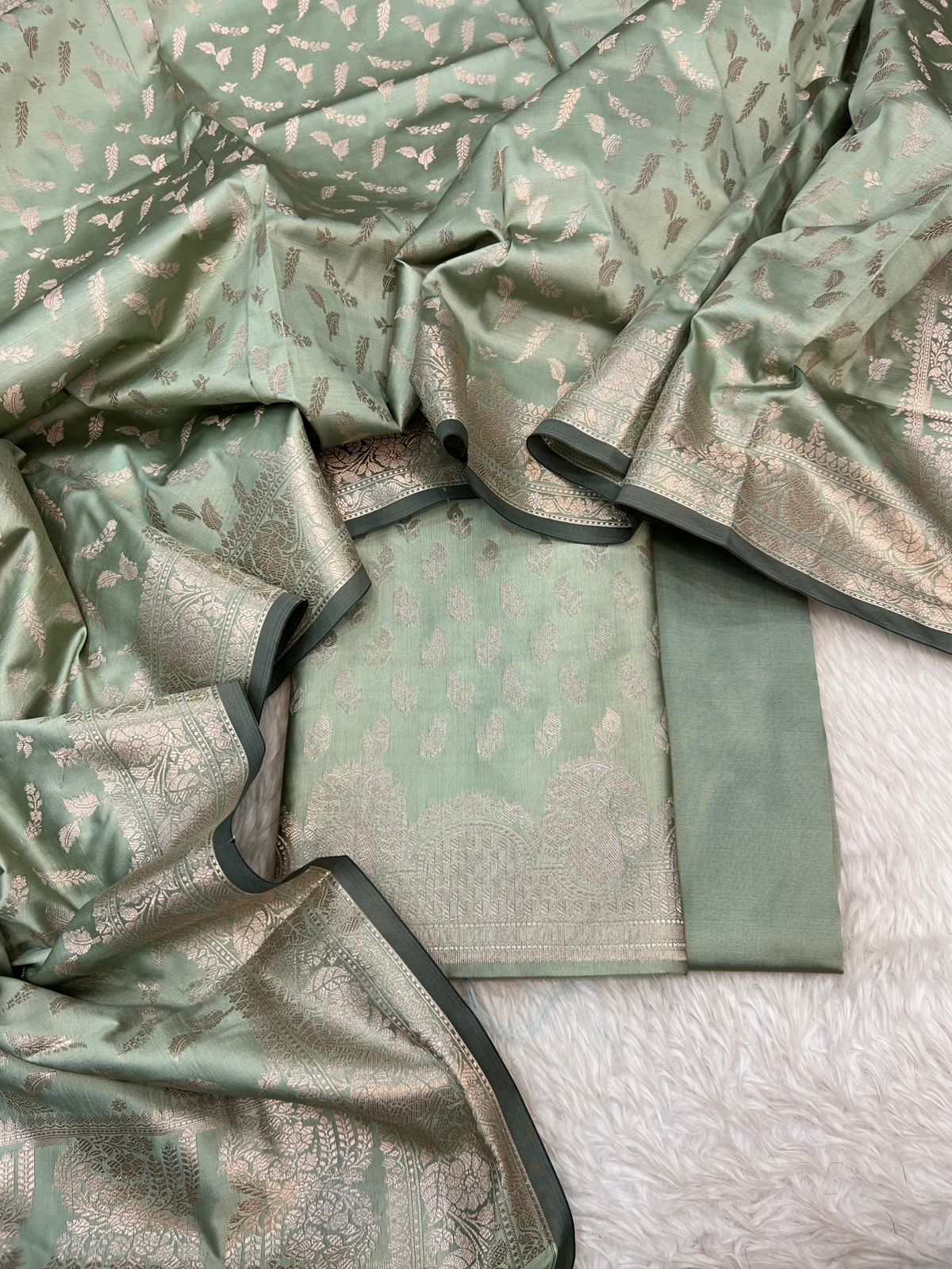 Benarasi Silk Suit Pieces