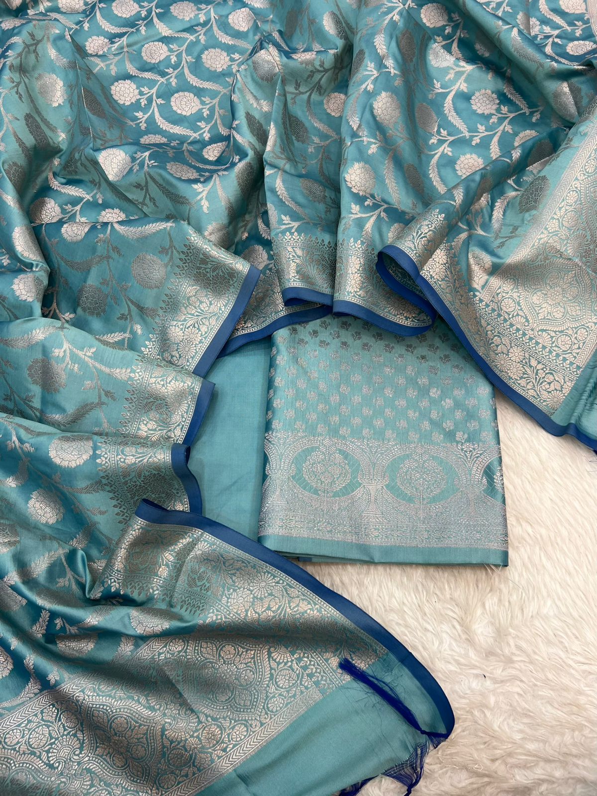 Benarasi Silk Suit Pieces