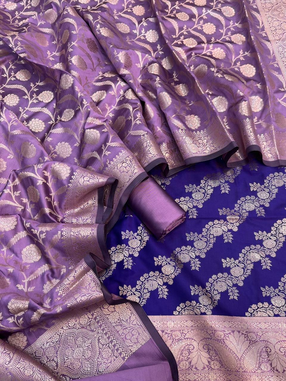 Benarasi Silk Suit Pieces