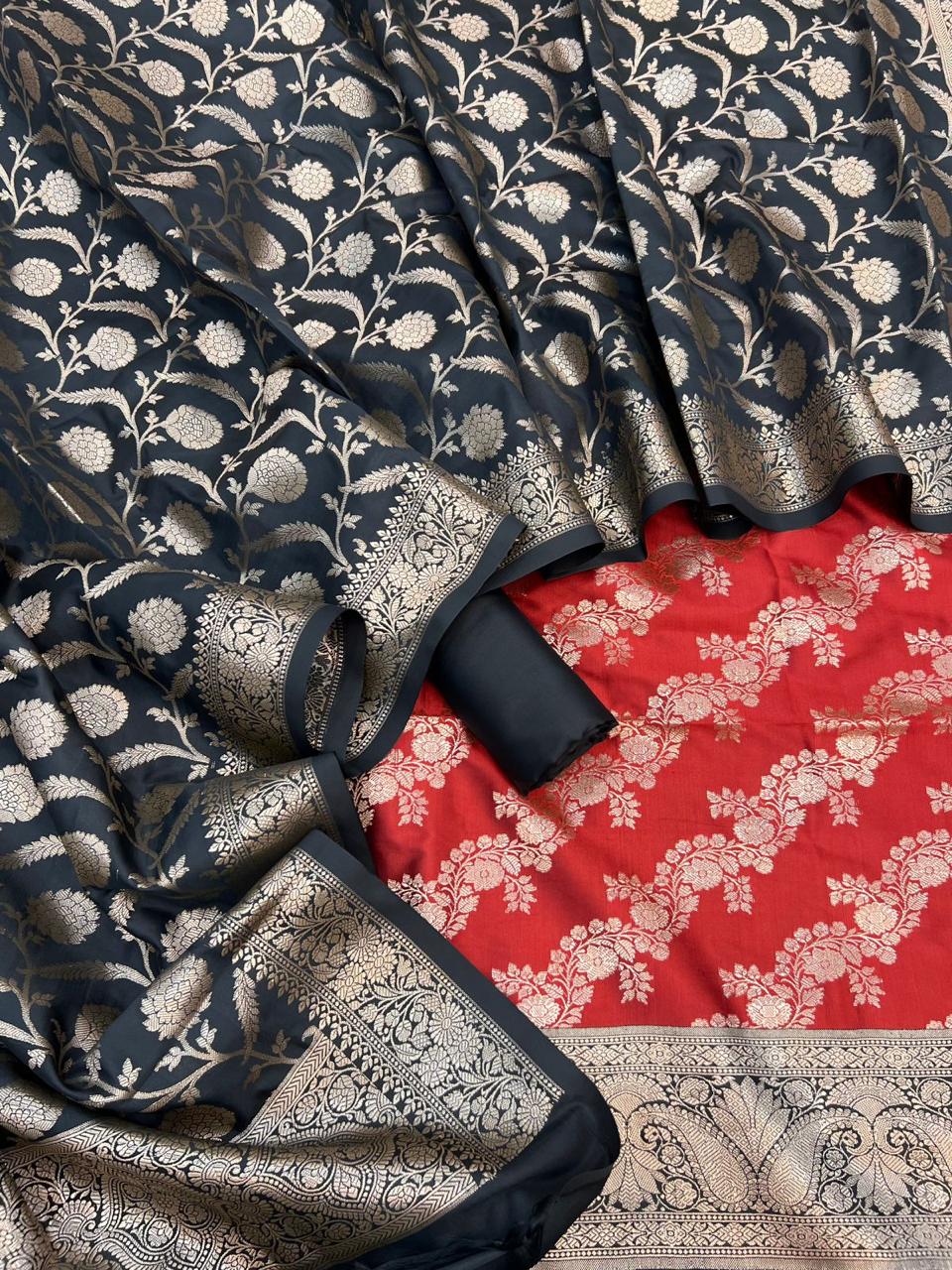 Benarasi Silk Suit Pieces