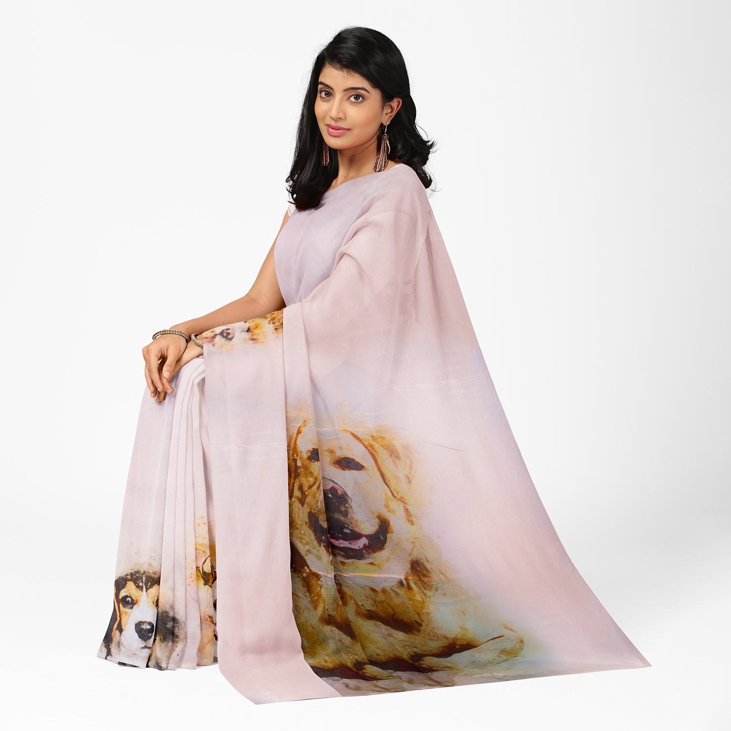 If you have ever loved a dog Saree