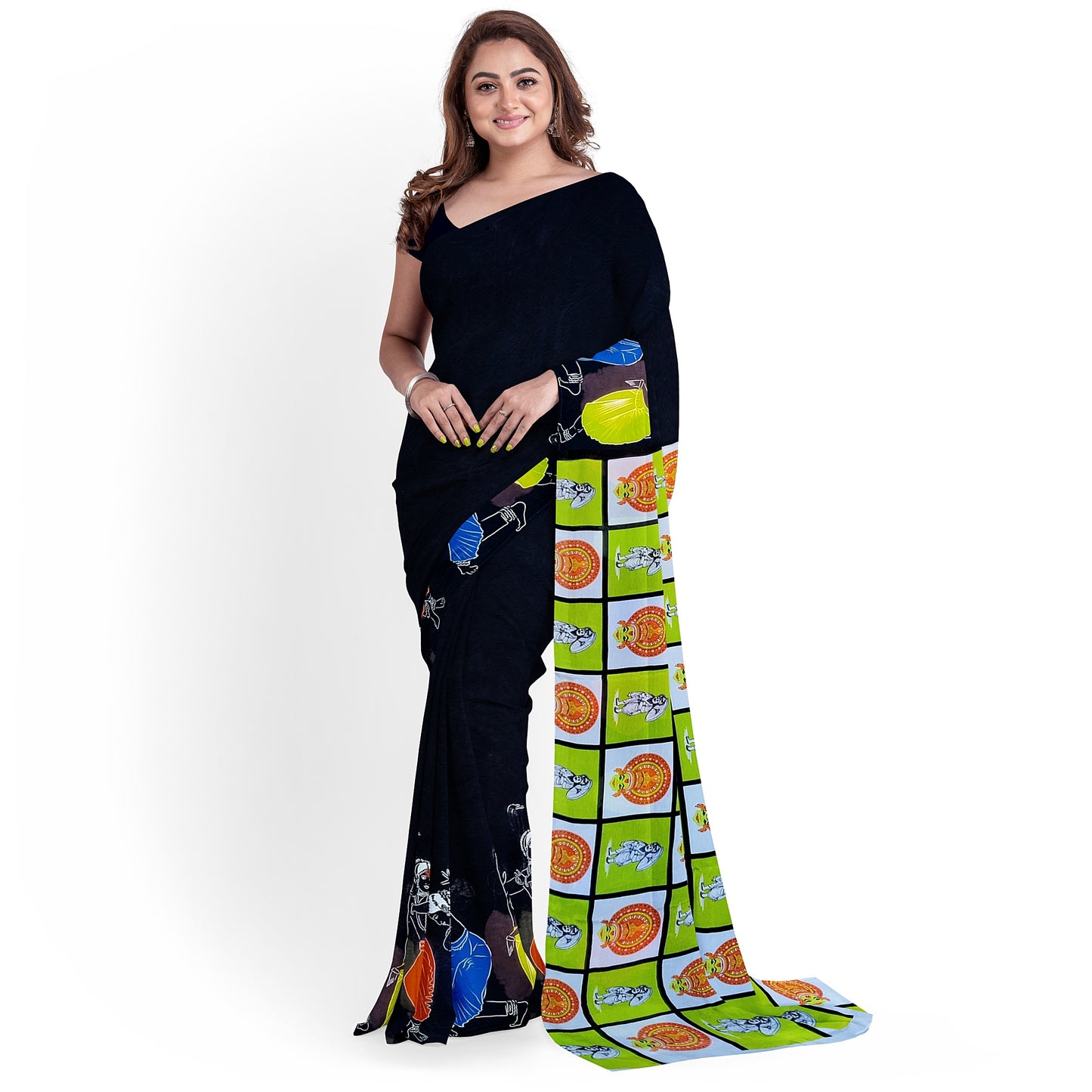 Dances of India Saree