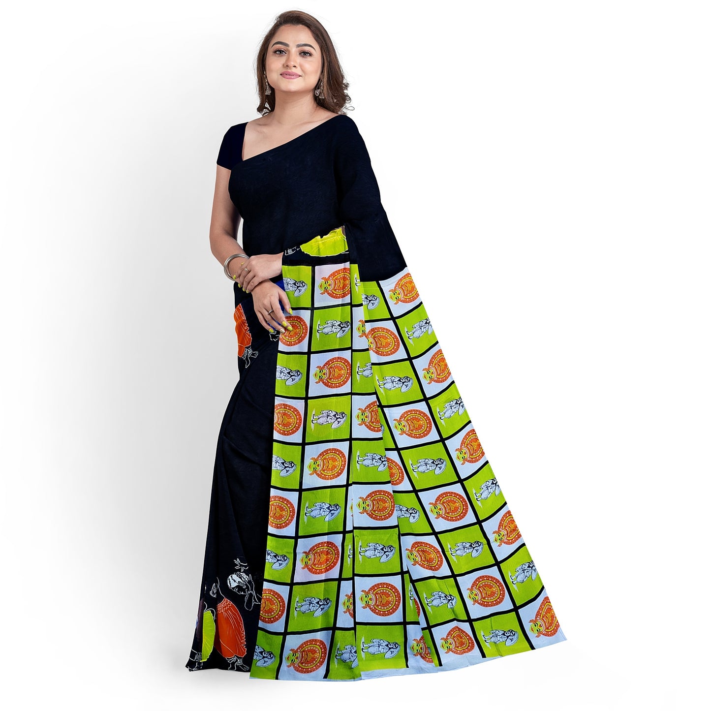 Dances of India Saree