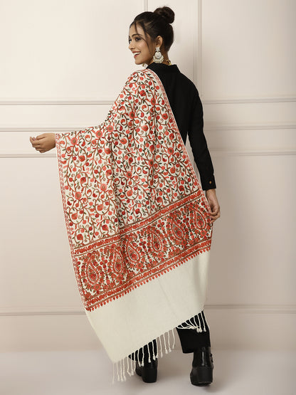 Pink, Red and Maroon Bagaan Stole