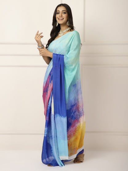 Holi hai ! Saree