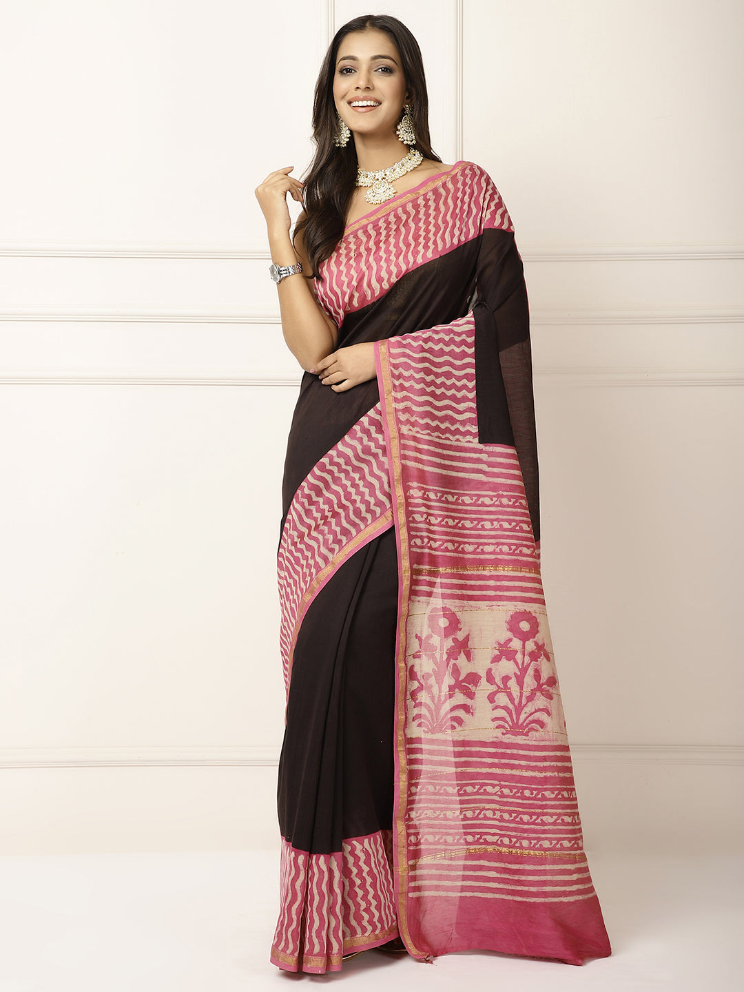 Chanderi Saree
