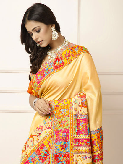 Kaani sarees-Shikargaha