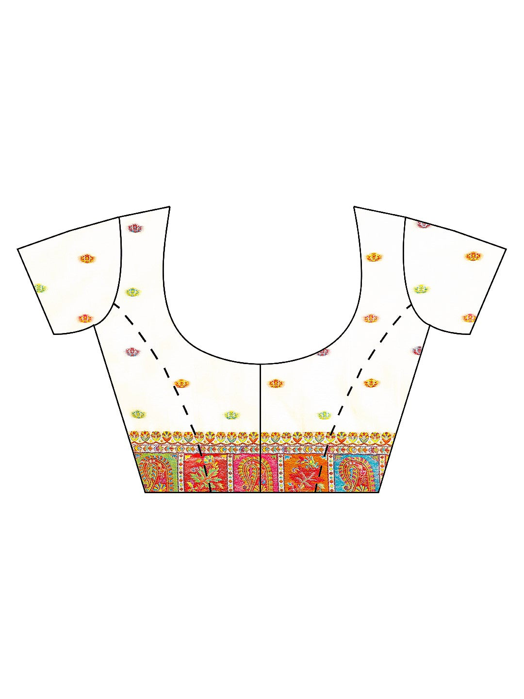 Kaani sarees-Floral weave