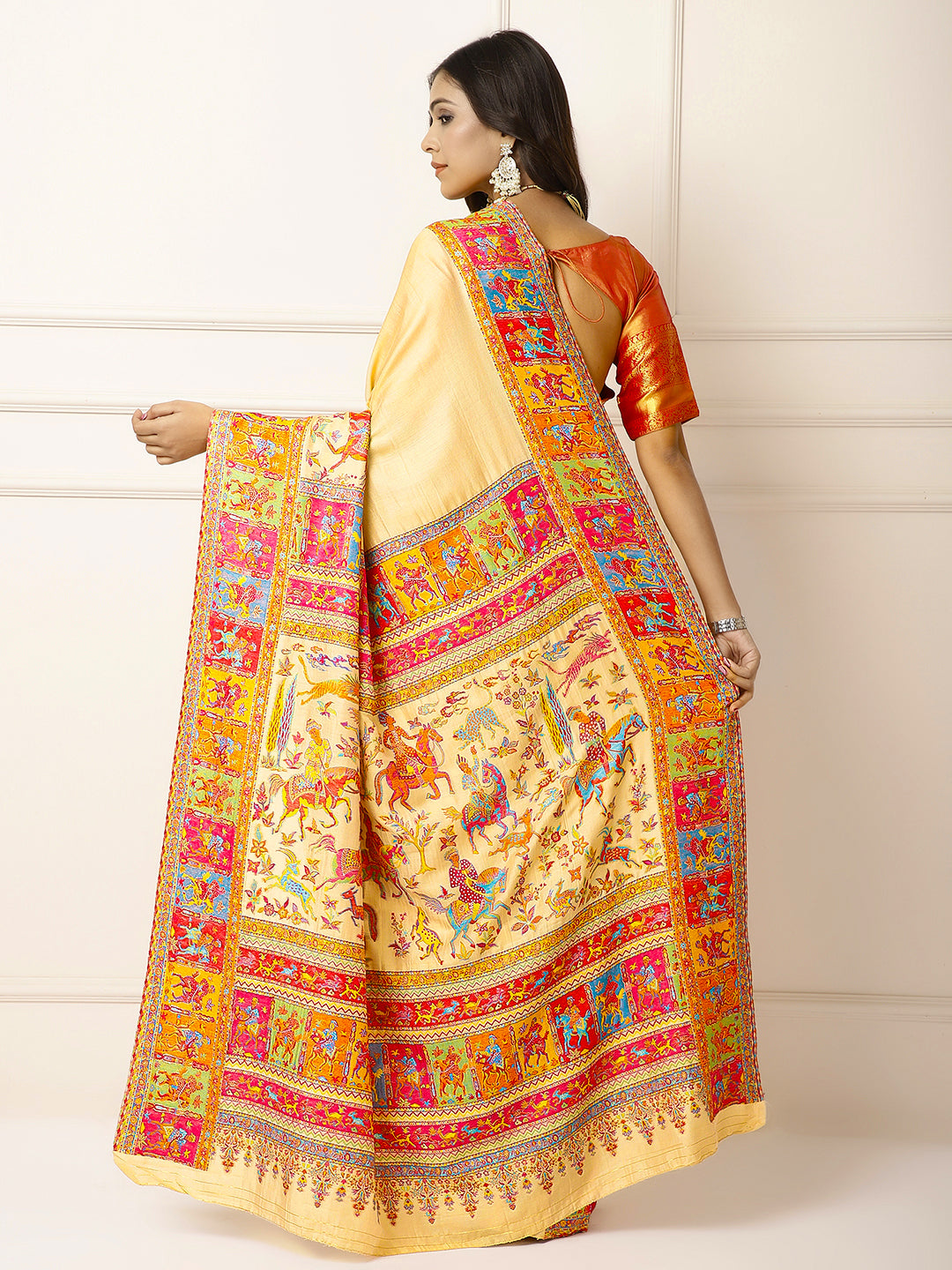 Kaani sarees-Shikargaha