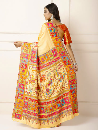 Kaani sarees-Shikargaha
