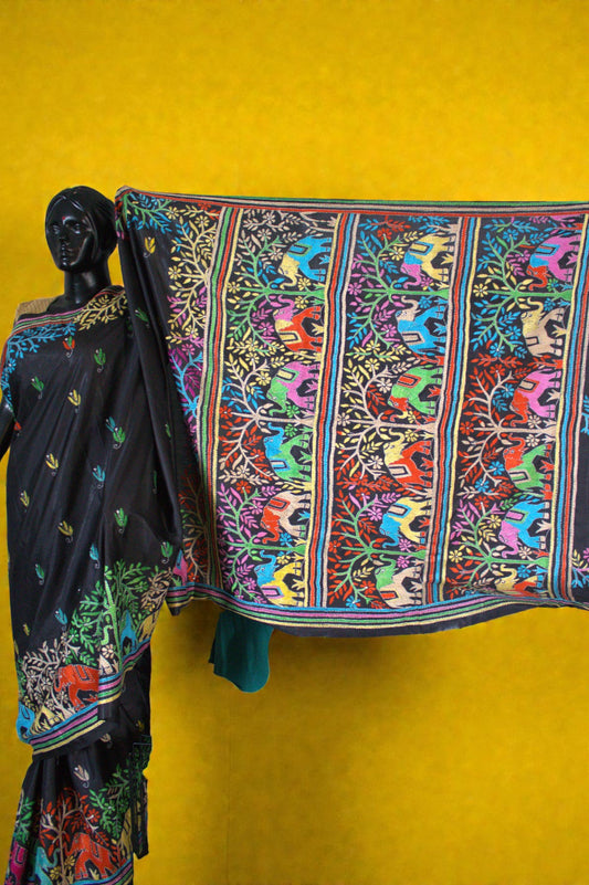 Elephant Katha stitch