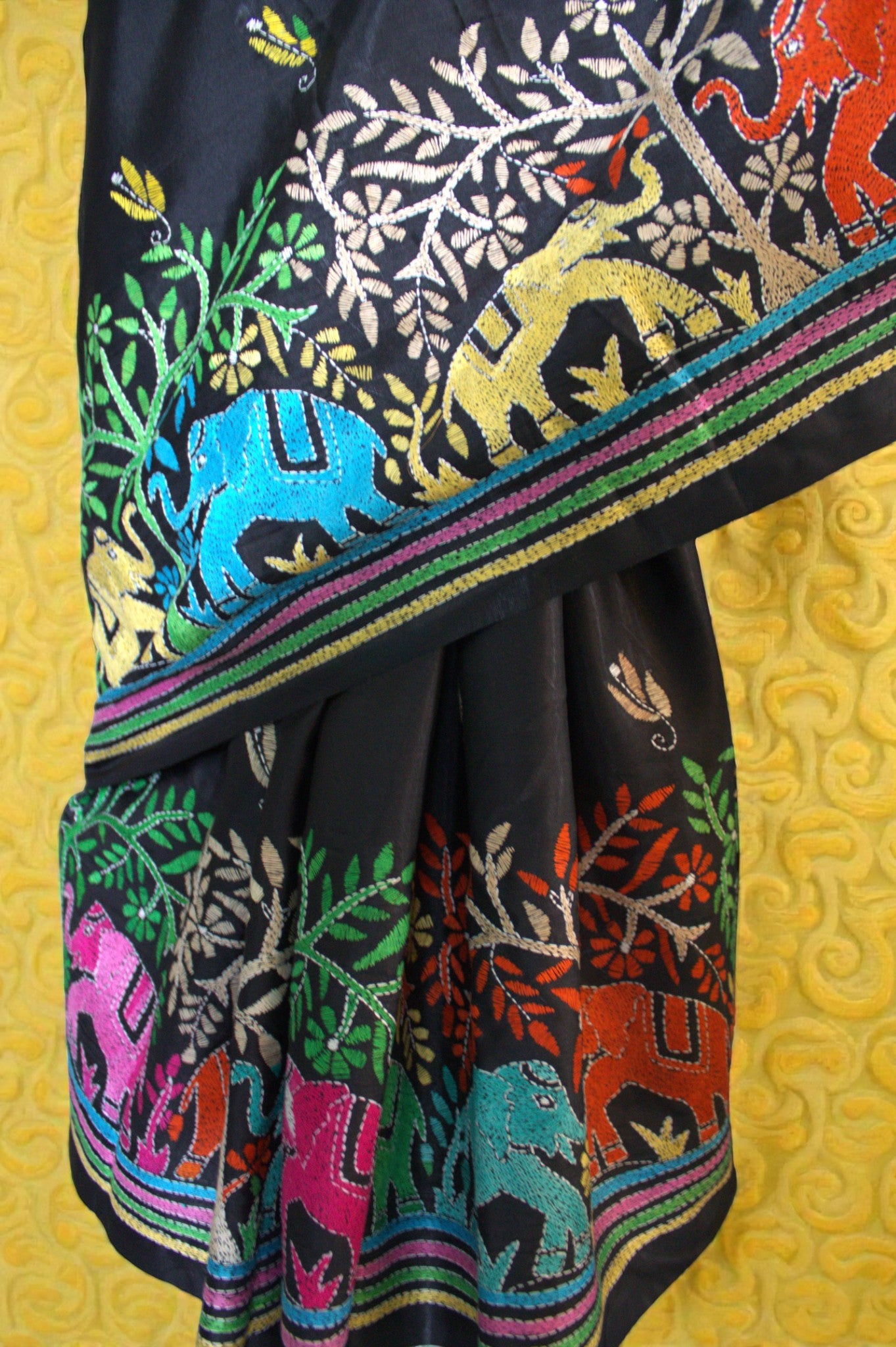 Elephant Katha stitch