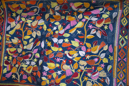 Hello Tweety Kantha Stitch