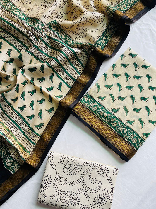 Maheshwari Suit Pieces