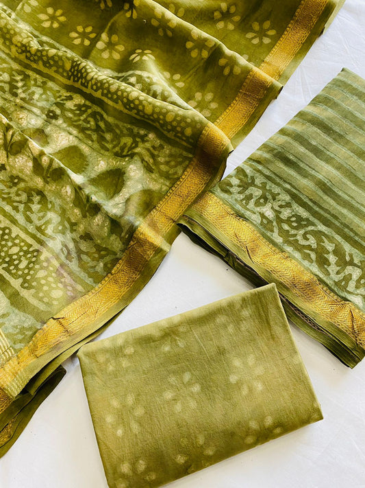 Maheshwari Suit Pieces