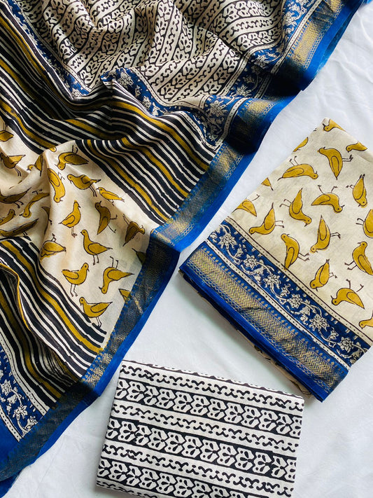 Maheshwari Suit Pieces