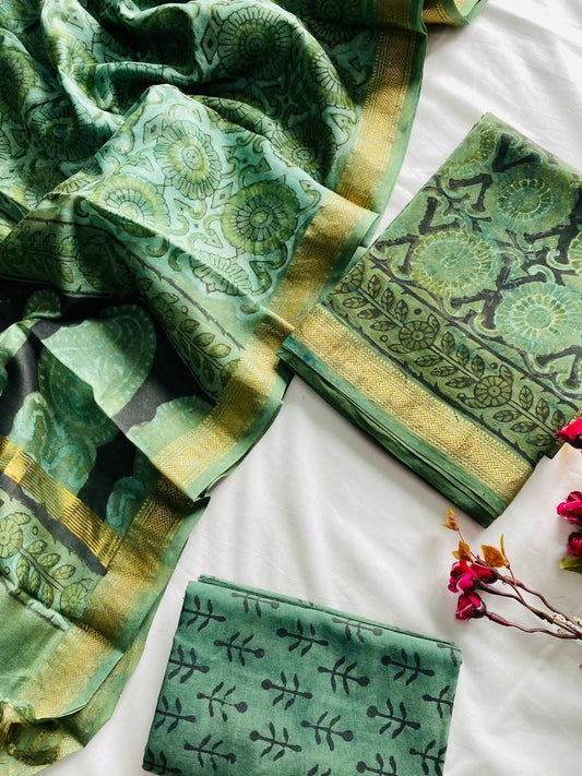 Maheshwari Suit Pieces