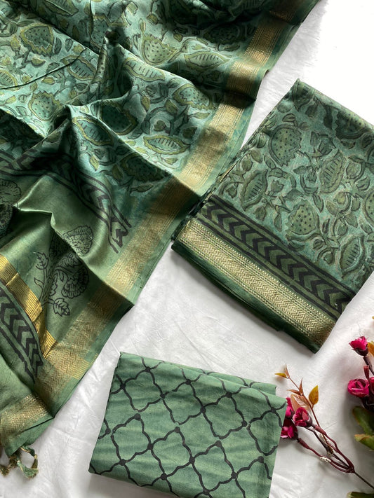 Maheshwari Suit Pieces