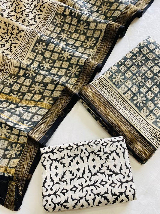 Maheshwari Suit Pieces
