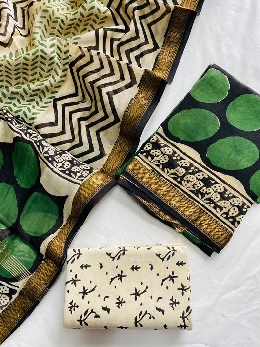 Maheshwari Suit Pieces