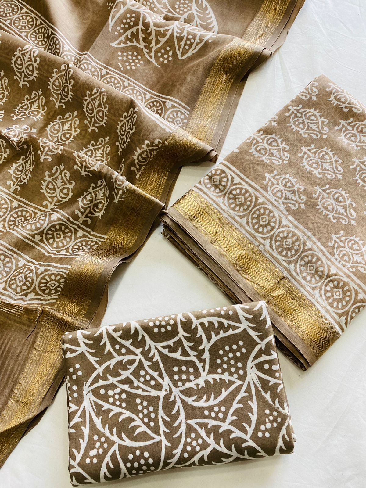Maheshwari Suit Pieces