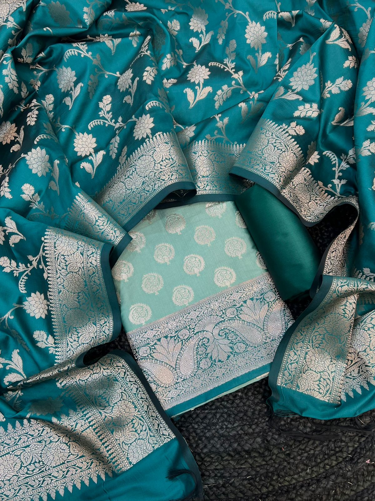 Benarasi Silk Suit Pieces