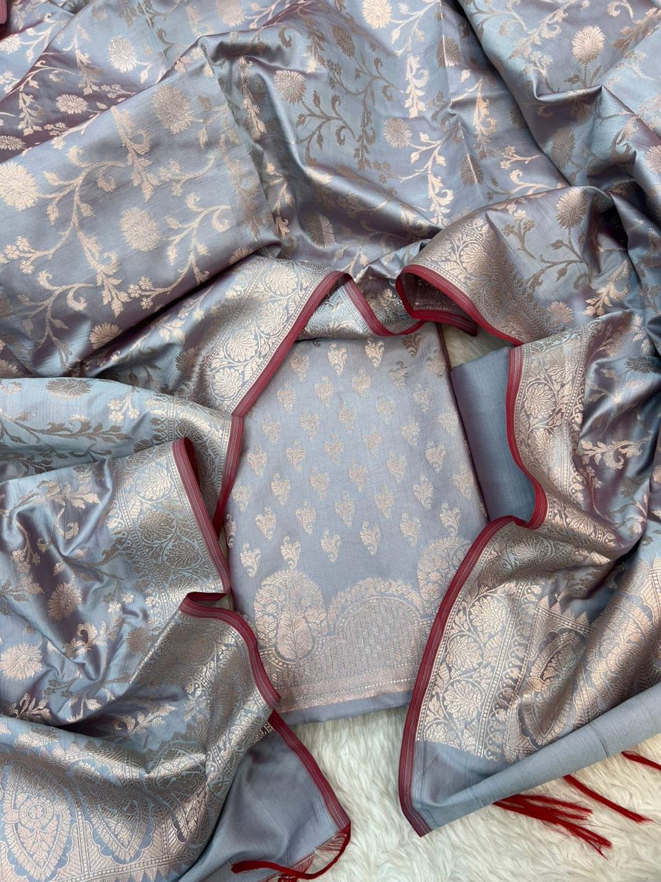 Benarasi Silk Suit Pieces