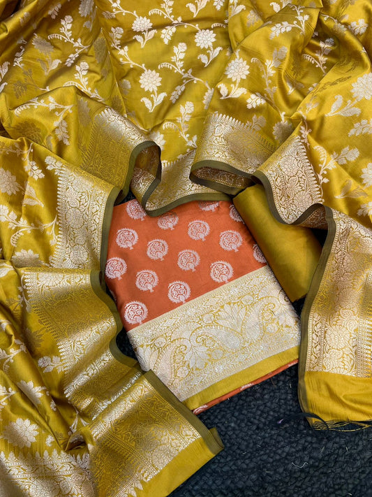 Benarasi Silk Suit Pieces