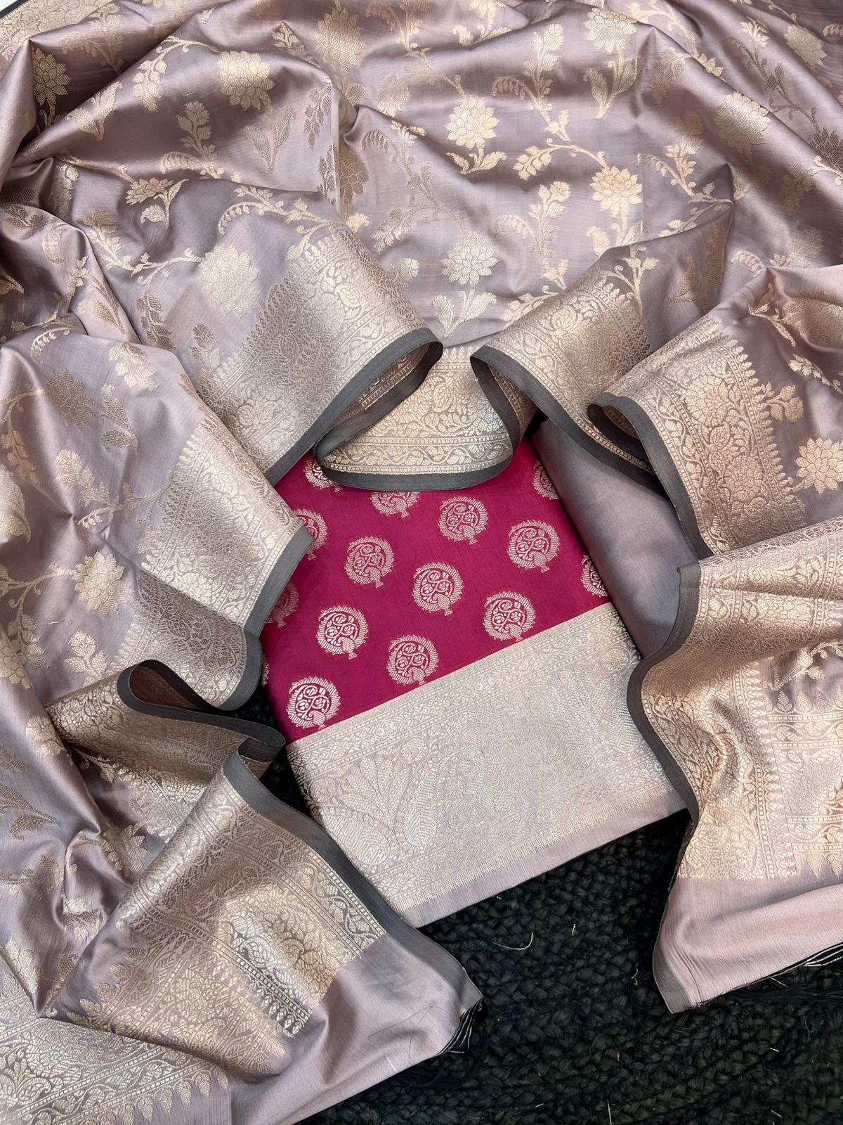 Benarasi Silk Suit Pieces