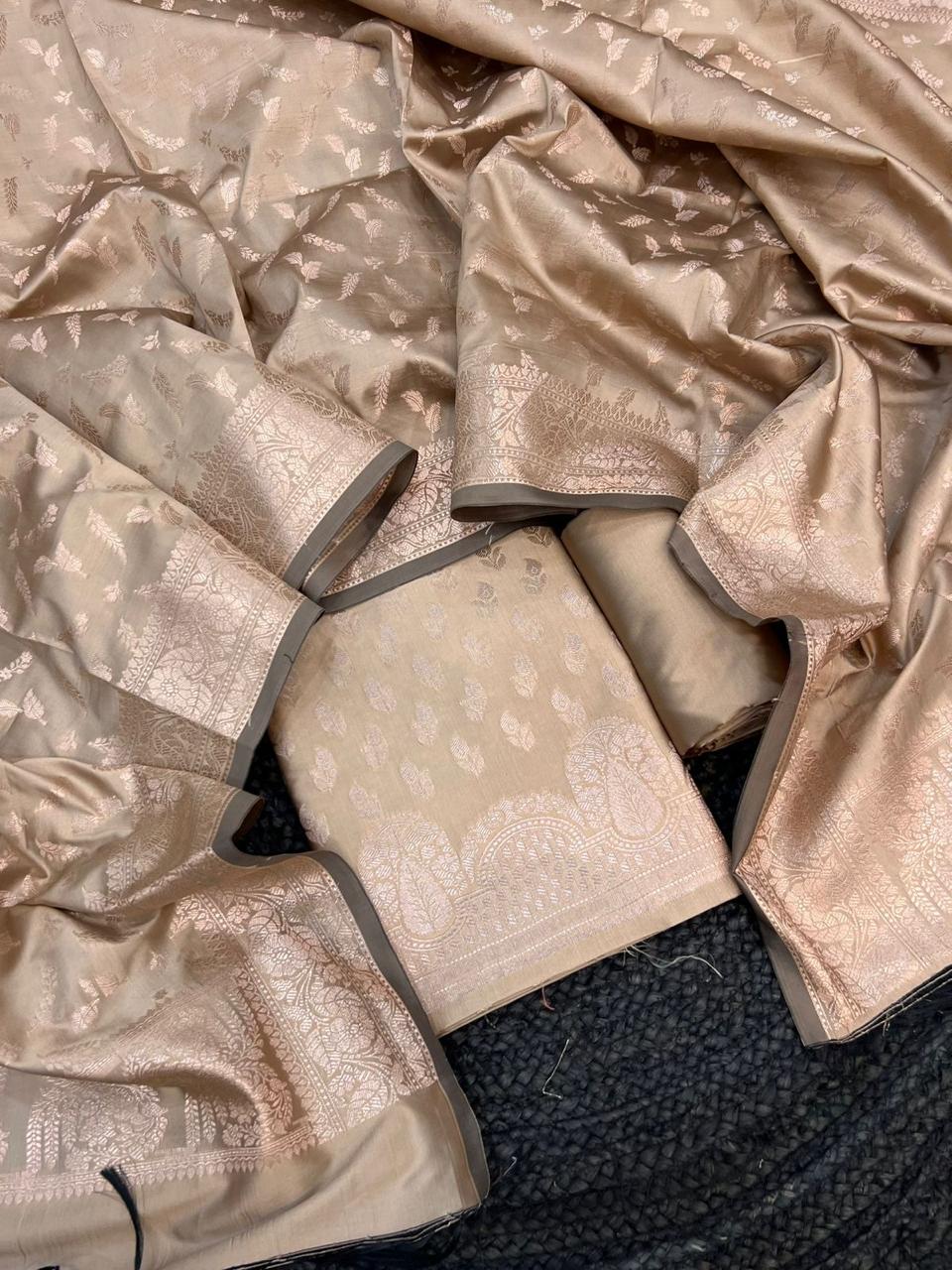 Benarasi Silk Suit Pieces